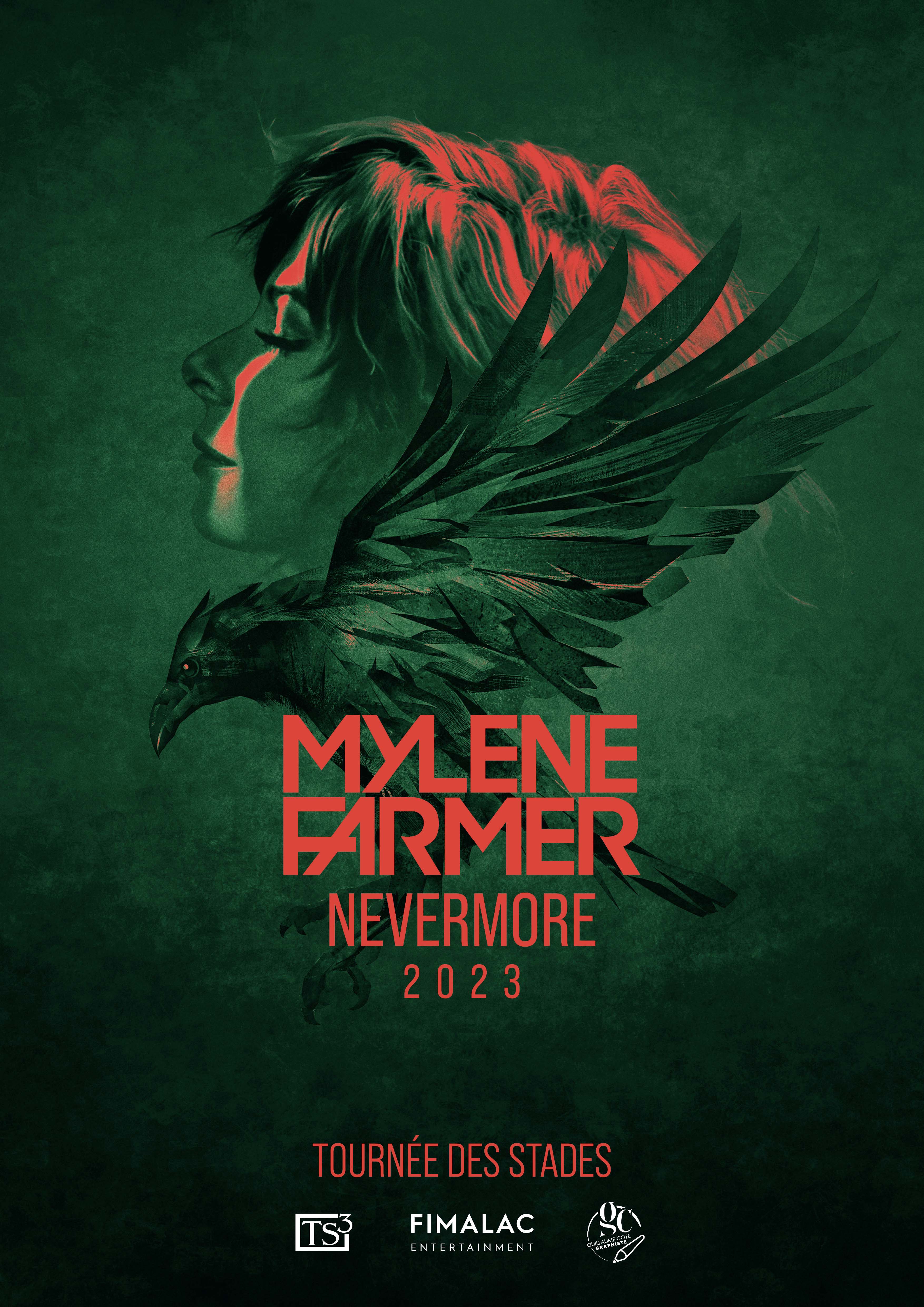 Mylène Farmer | Nevermore 2023 - Poster