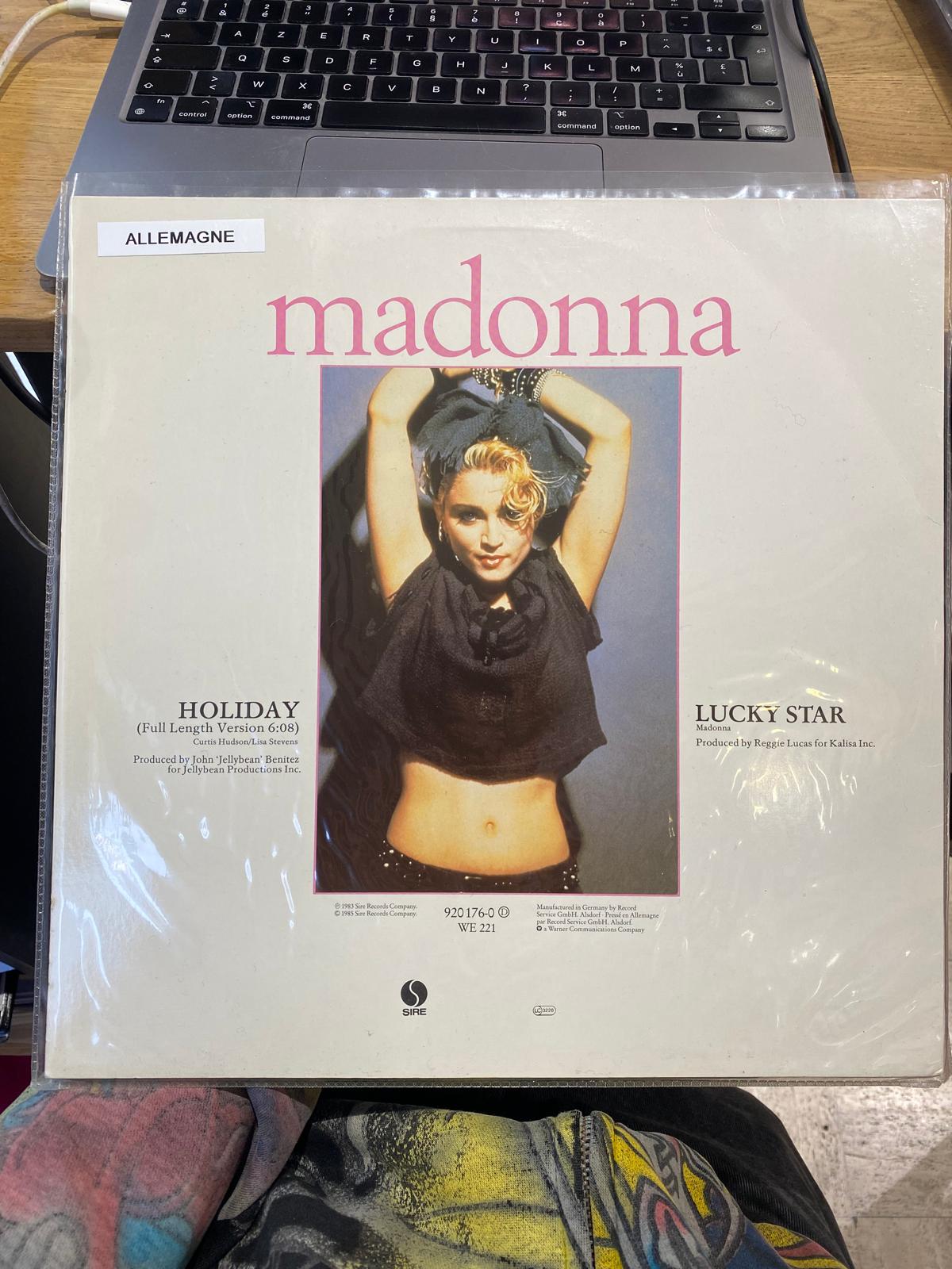 Madonna | Holiday/Lucky Star (Allemagne)