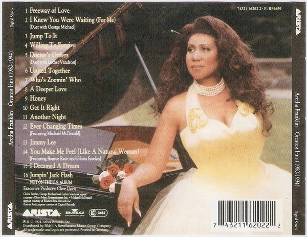 Aretha Franklin | Greatest Hits (1980-1994) - CD