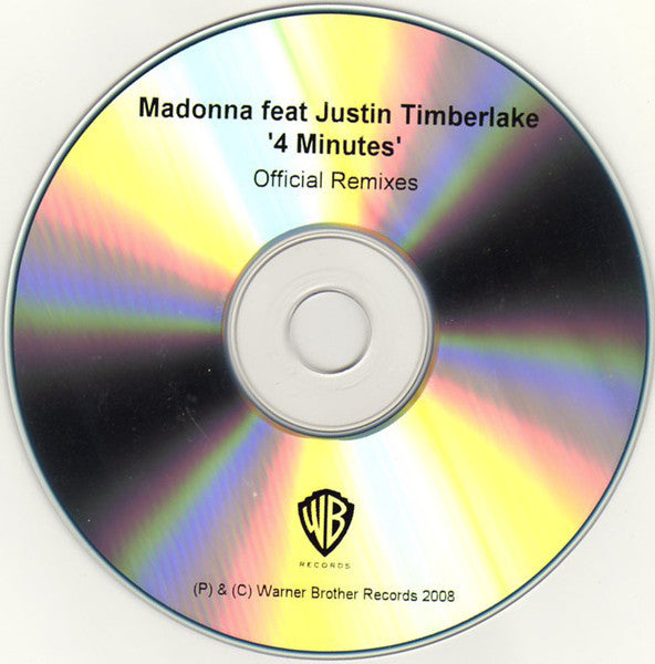 Madonna | 4 minutes feat. Justin Timberlake (Official Remixes - Promo UK)