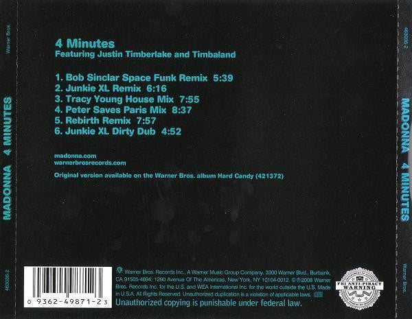 Madonna & Justin Timberlake | 4 minutes (USA)