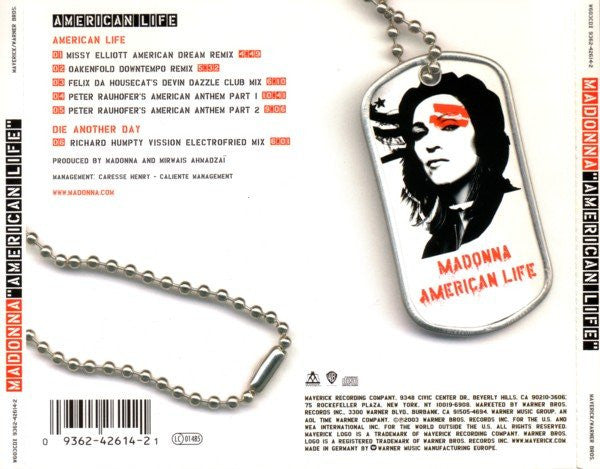 Madonna | American Life - The Remixes (Europe)