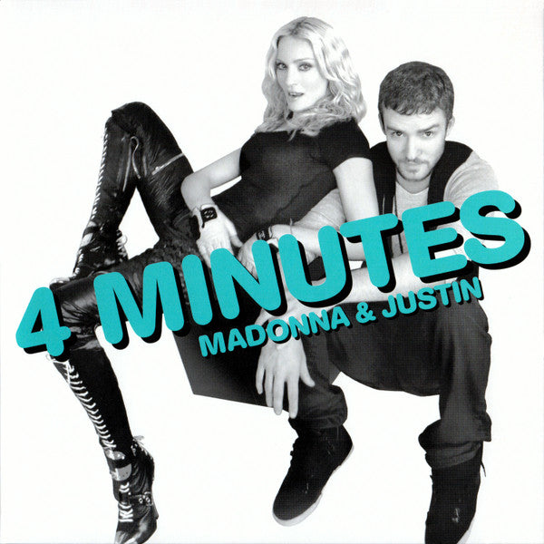 Madonna & Justin Timberlake | 4 Minutes / Give It To Me - 45 tours (USA/Blanc)