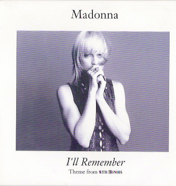 Madonna | I'll Remember - CD (France)