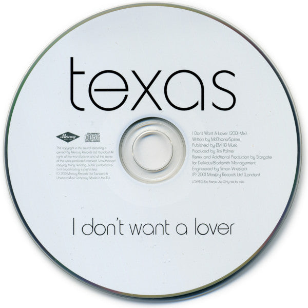 Texas l I Don't Want A Lover (Promo)