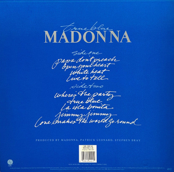 Madonna | True Blue - LP (Europe)