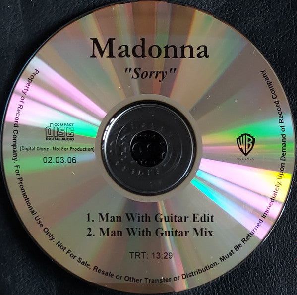 Madonna | Sorry (Promo USA)
