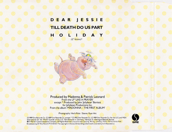 Madonna | Dear Jessie - CD (Europe)