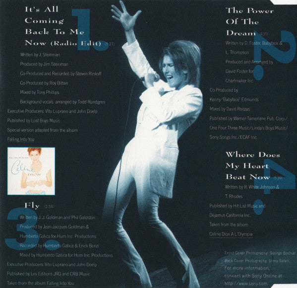 Céline Dion | It's All coming back to me now - CD (europe)