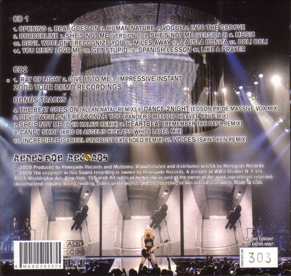 Madonna | Sticky & Sweet Demos ... And more - CD (USA)