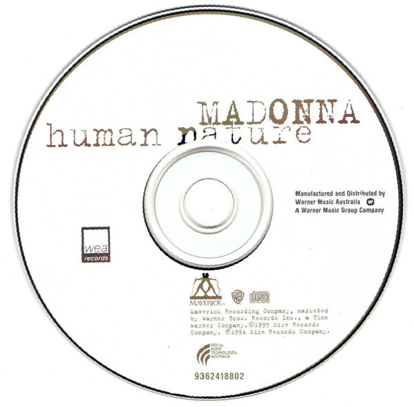 Madonna | Human Nature - CD (Australie)