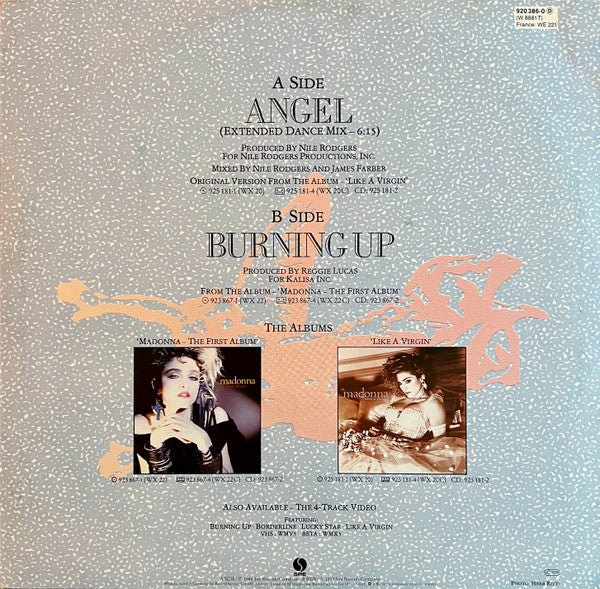 Madonna | Angel - Maxi 45T (Europe)
