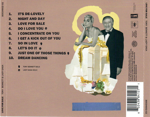 Lady Gaga | Love For Sale - Alternative cover (CD Europe)