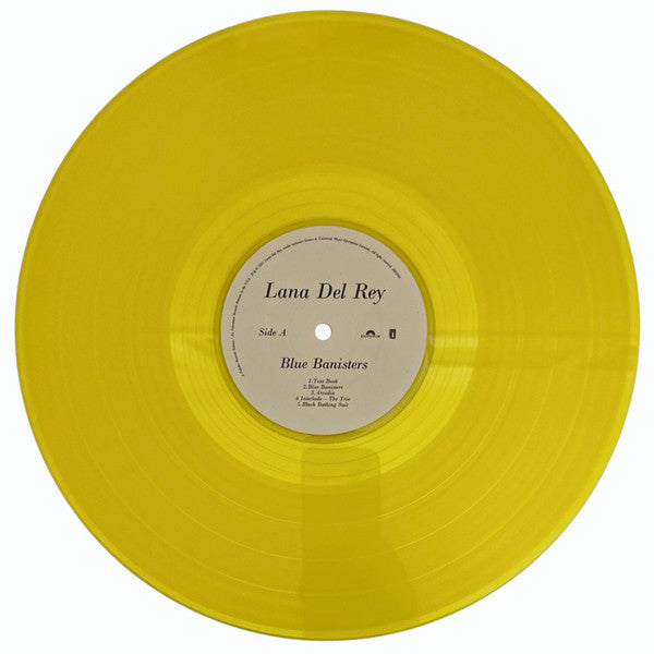 Lana Del Rey | Blue Banisters - Vinyle jaune (alt cover)