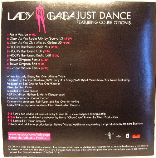Lady Gaga | Just Dance (Promo France)