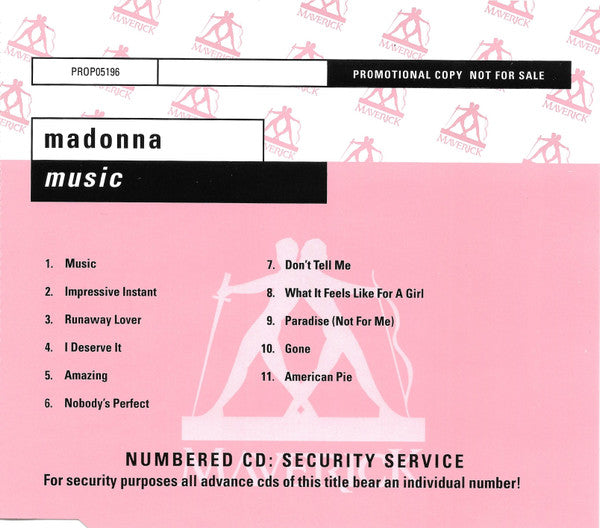 Madonna | Music (Promo Europe)