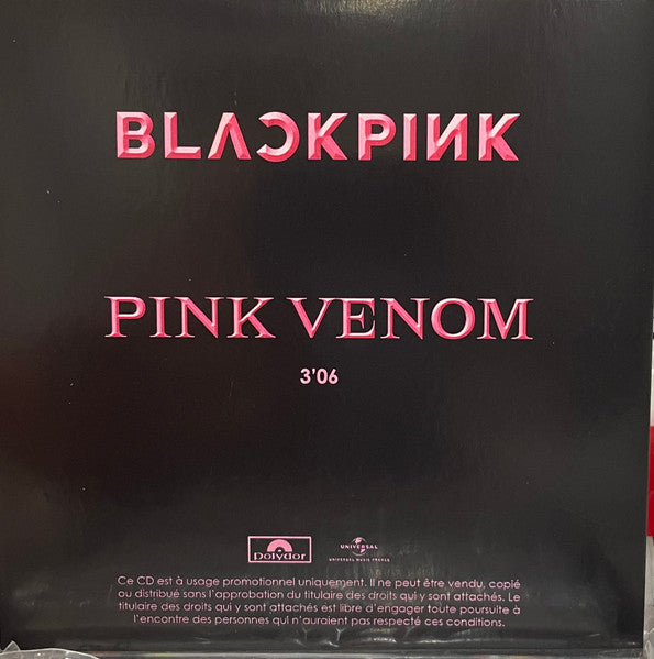 BLACKPINK | Pink Venom - CD (Promo)