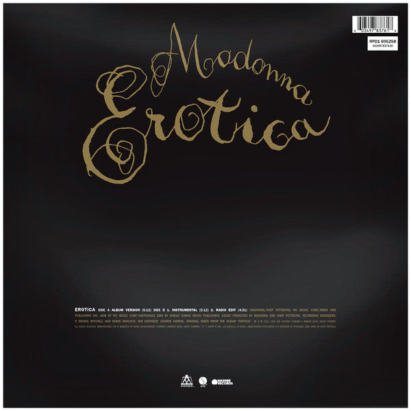 Madonna | Erotica - Picture Disc