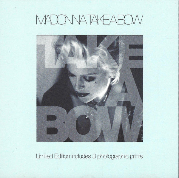 Madonna | Take A Bow (édition limitée - Royaume-Uni)