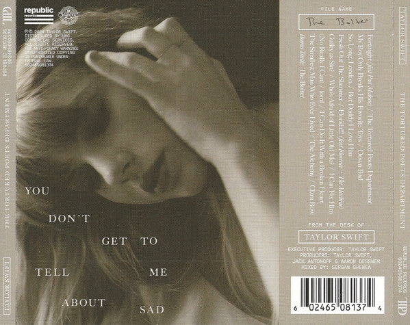 Taylor Swift | The Tortured Poets Department (The Bolter - Target edition)