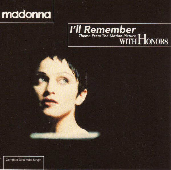 Madonna | I'll Remember - CD (Canada)
