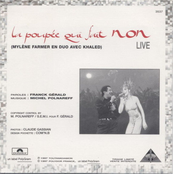 Mylène Farmer & Khaled | The Doll Who Says No - Live (Promo)