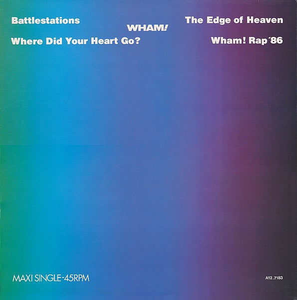 Wham! | The Edge of Heaven (Europe)