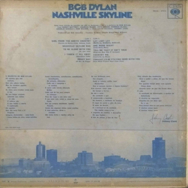 Bob Dylan | Nashville Skyline - Vinyle