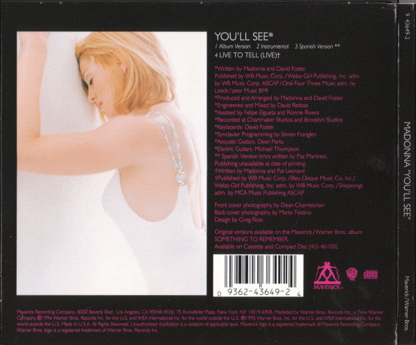 Madonna | You'll See (USA)