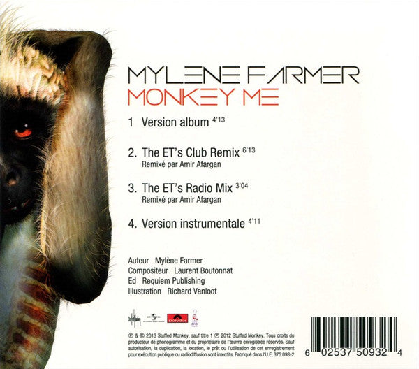 Mylène Farmer | Monkey Me (Remixes)