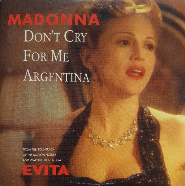 Madonna | Don't Cry For Me Argentina (France)