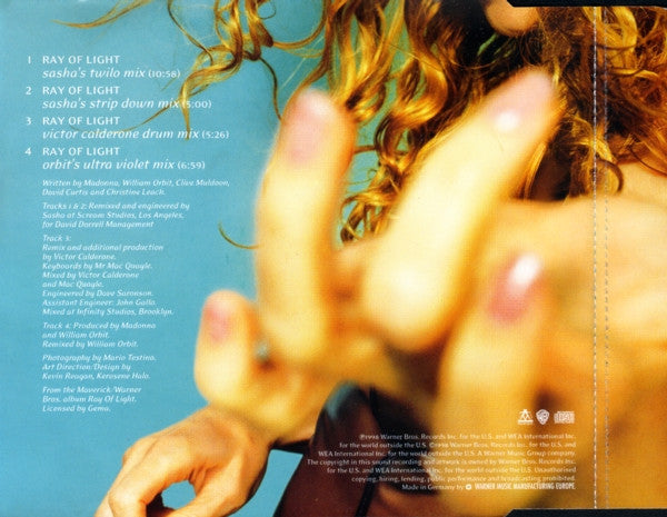 Madonna | Ray of light (CD maxi UK)