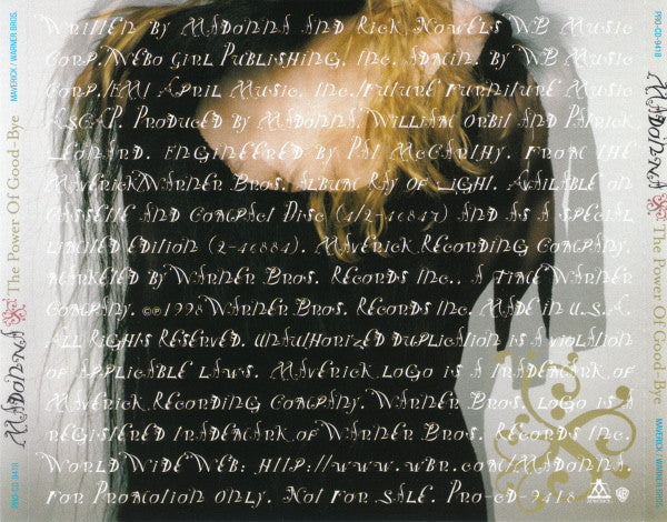 Madonna | The Power Of Goodbye (Promo Allemagne)