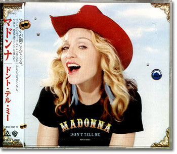 Madonna | Don't Tell Me - Maxi Single (Japan Promo)