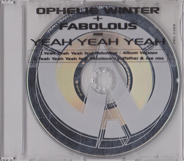 Ophélie Winter | Yeah yeah yeah - CD promo