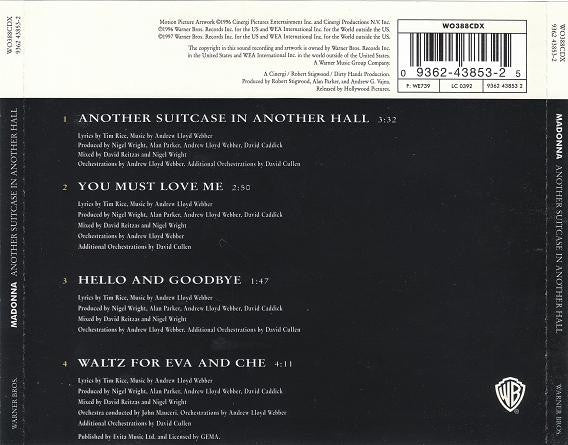 Madonna | Another Suitcase In Another Hall (UK)