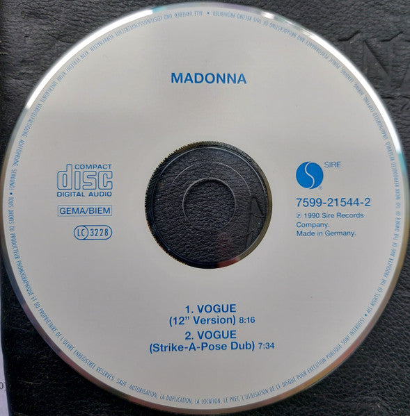 Madonna | Vogue - 12" version (1995 edition - Europe)