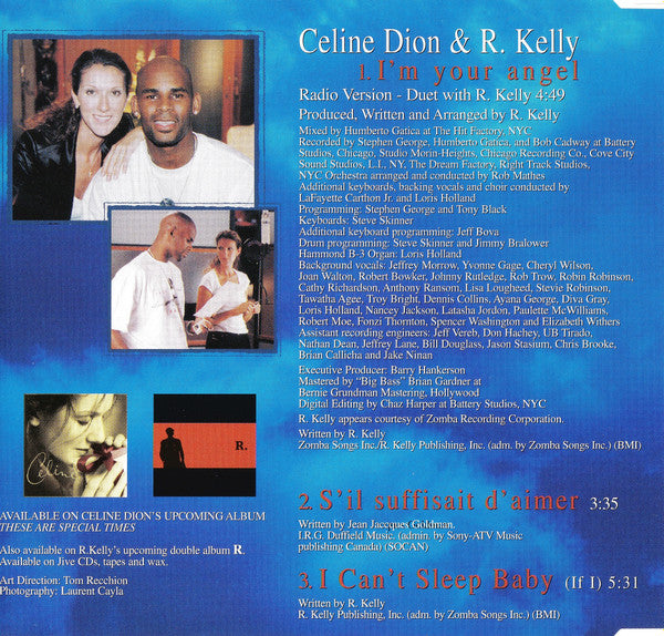Céline Dion | I'm your angel - CD (europe)