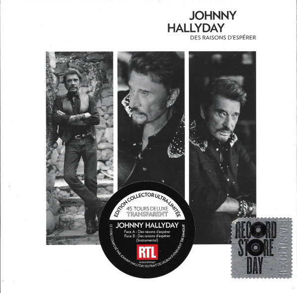 Johnny Hallyday | Des Raisons d'espérer - 45T