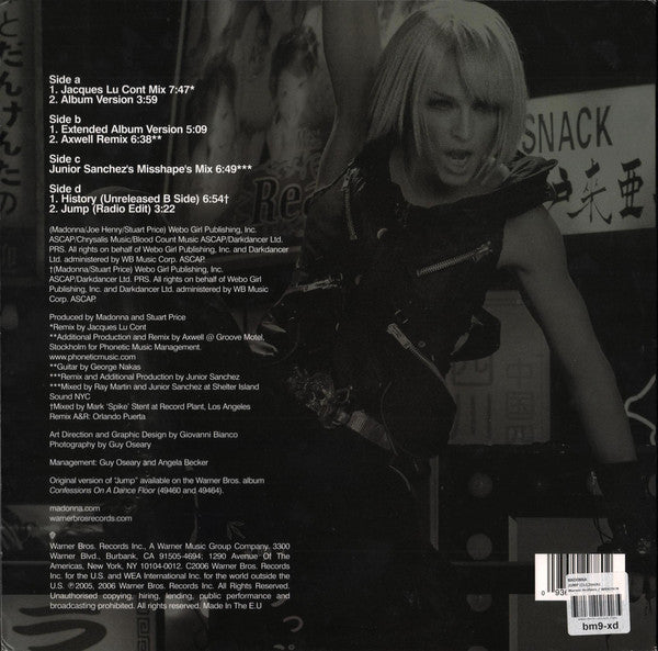 Madonna | Jump - Maxi 45T (Europe)