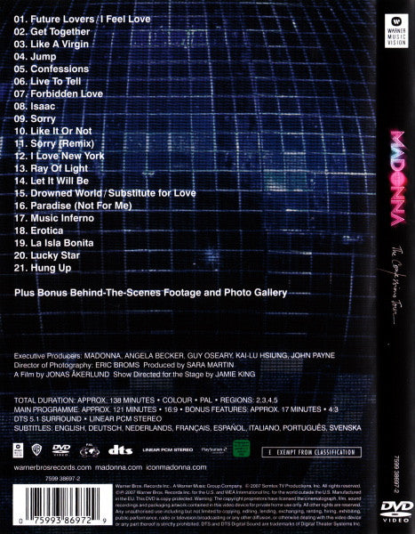 Madonna | The Confessions Tour - DVD (Europe)