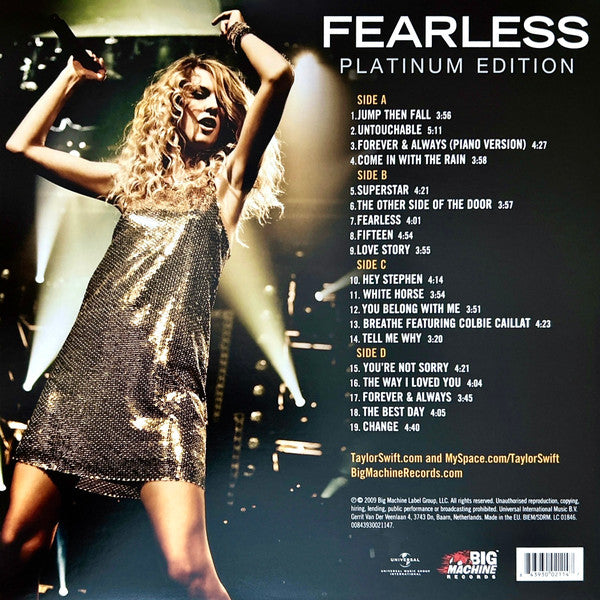 Taylor Swift | Fearless (platinum edition)