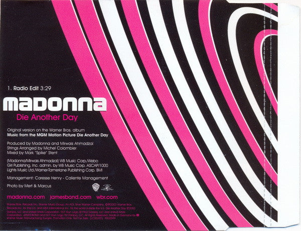 Madonna | Die Another Day (European Promo)