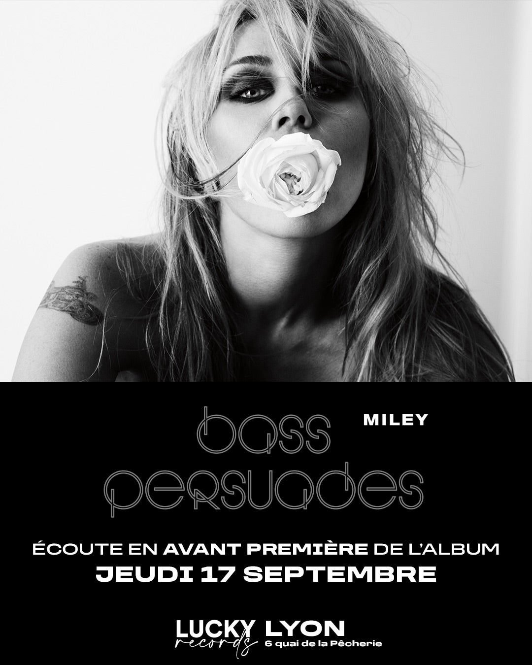 BASS PERSUADES | Miley - LYON - Listening Party en avant première