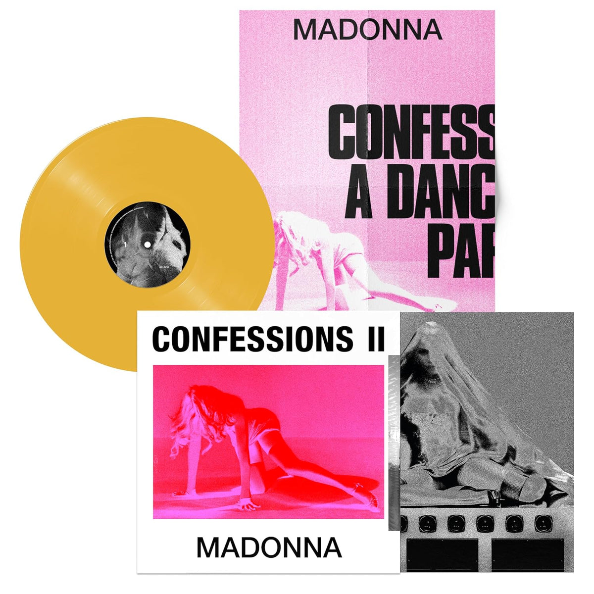 Madonna | Confessions II - Vinyle jaune (Amazon)