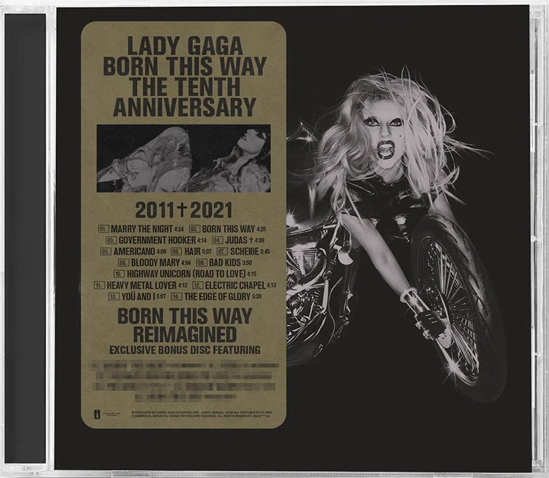 Lady Gaga | Born This Way (The Tenth Anniversary) - CD