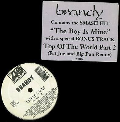 Brandy & Monica | The Boy Is Mine/Top of the World - Maxi 45 tours
