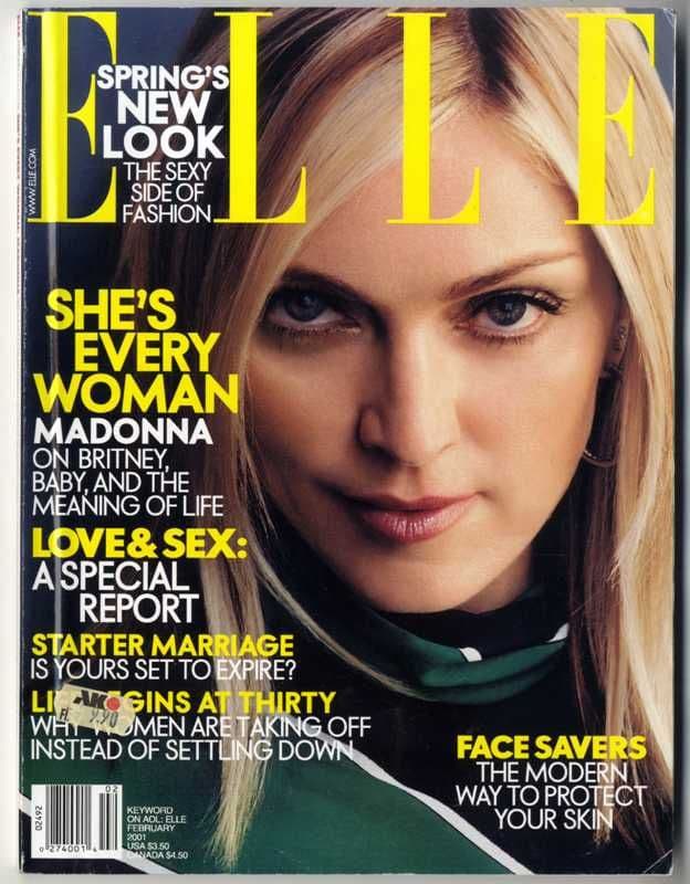 Madonna | Elle - USA (Février 2001)