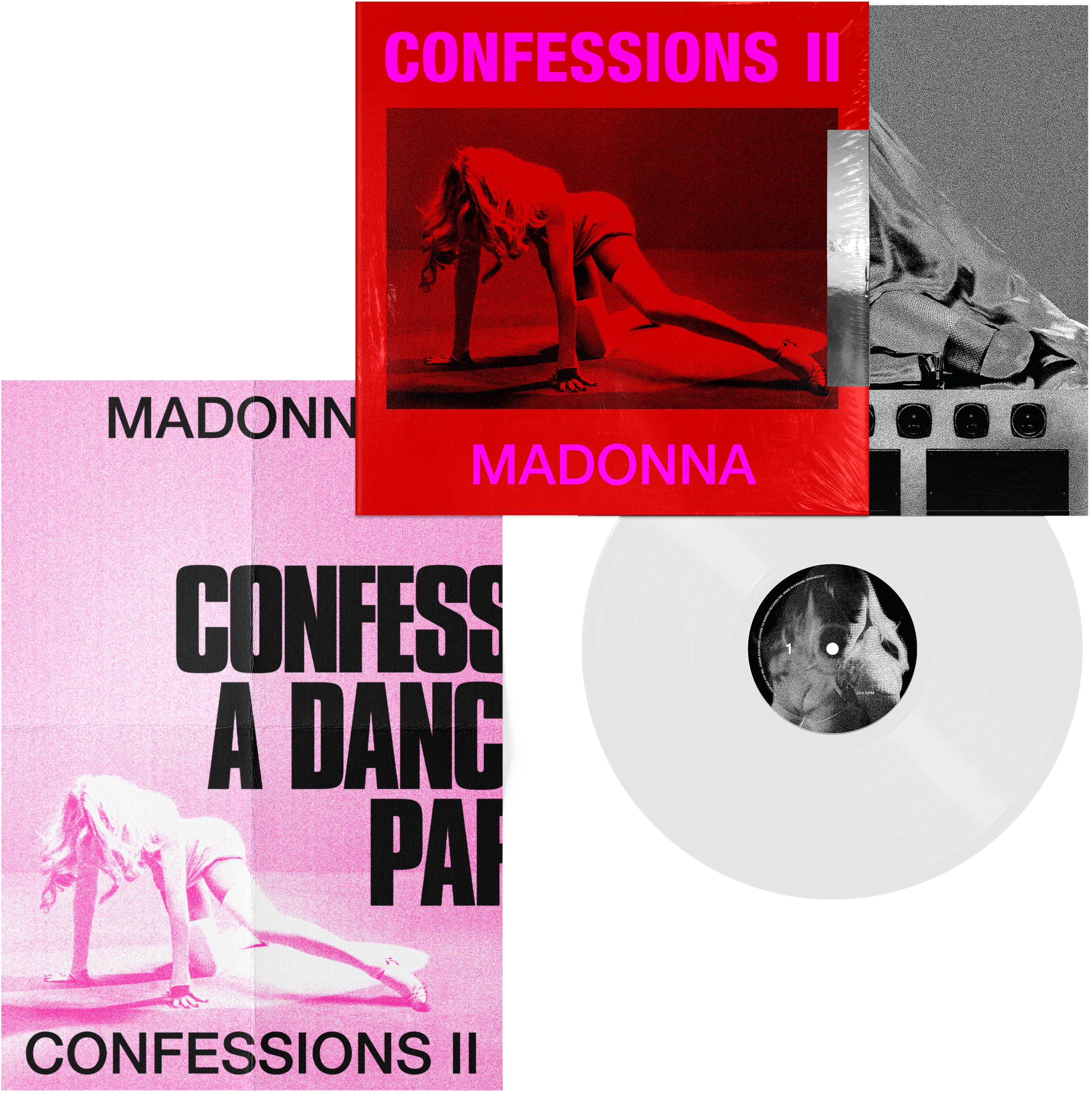 Madonna | Confessions II - Vinyle blanc exclusif