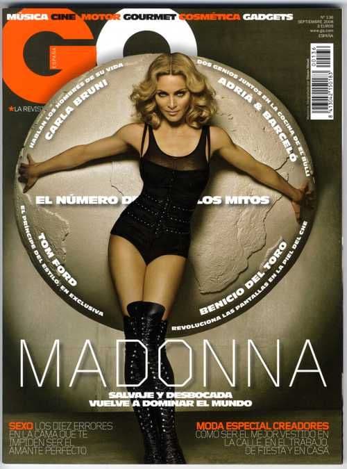 Madonna | GQ - Espagne - (Septembre 2008)